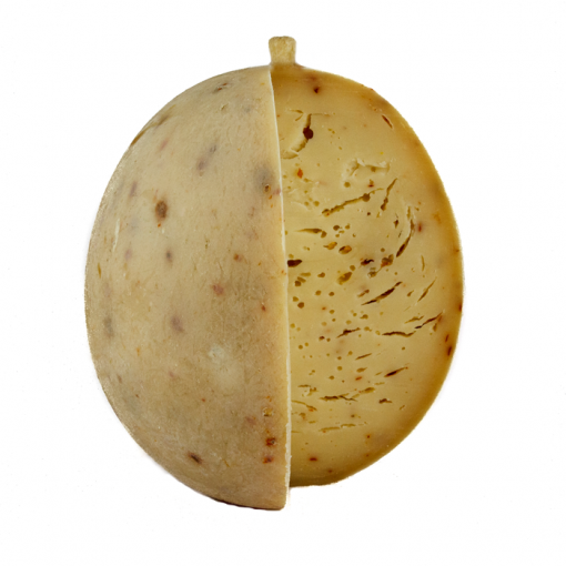 lot de fromages italiens   - Caciocavallo au Piment / aux 5 Poivres