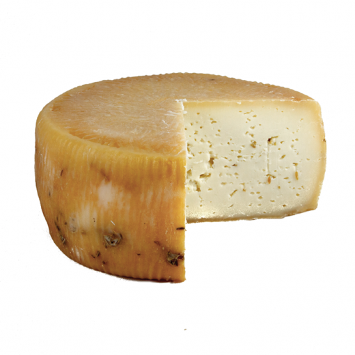 fromage italien :  -  fromage de brebis au pistache de Bronte - pistaches siciliennes