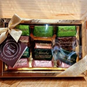 Coffret Cadeau « Or » Gianduiotti – Sélection de 4 Recettes Historiques (200 g) L’Instant Douceur (Panettoni, Confiseries & Gourmandises) Cadeau chocolat luxe Coffret Cadeau "Or" Gianduiotti – Sélection de 4 Recettes Historiques (200 g)