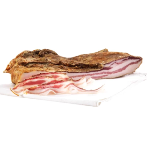 Pancetta (poitrine de porc noir d’Aspromonte séchée à plat) de porc noir de Porc Noir d’Aspromonte – Pièce 0,4 kg – Fraîcheur 48h – saveur piquante Le gout authentique de la Calabre Charcuterie Calabraise Pancetta (poitrine de porc noir d'Aspromonte séchée à plat) de porc noir de Porc Noir d’Aspromonte - Pièce 0,4 kg - Fraîcheur 48h - saveur piquante