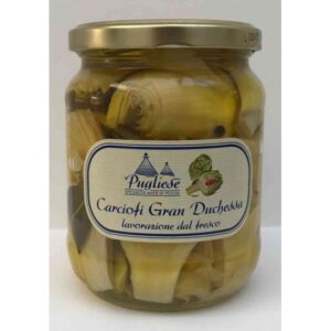Artichauts "Gran Duchessa" à l'Huile d'Olive (520g) – Pugliese Conserve
