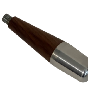 Collection Combinée ACS – Manche & Pommeau (Bois Noble & Bague Inox) pour cafetière électrique