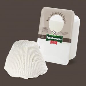 Ricotta fraiche – petite ricotta « Montronella » – Pack de 4 x 125 g (500 g) Produits laitiers Caseificio Montrone en ligne Ricotta fraiche - petite ricotta "Montronella" – Pack de 4 x 125 g (500 g)