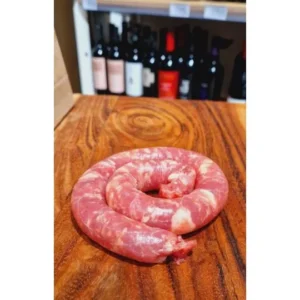 Boucherie : saucisse artisanale » à la pointe du couteau » – Boeuf, Porc, Fontina & Champignons (1 kg) Boucherie italienne Boucherie Andria Boucherie : saucisse artisanale " à la pointe du couteau" – Boeuf, Porc, Fontina & Champignons (1 kg)