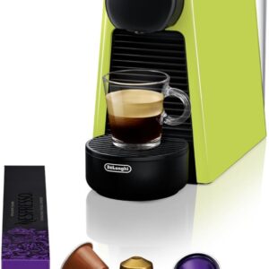 Machine Nespresso Essenza Mini EN85.L Citron Vert – Compacte, 19 bars, Espresso & Lungo