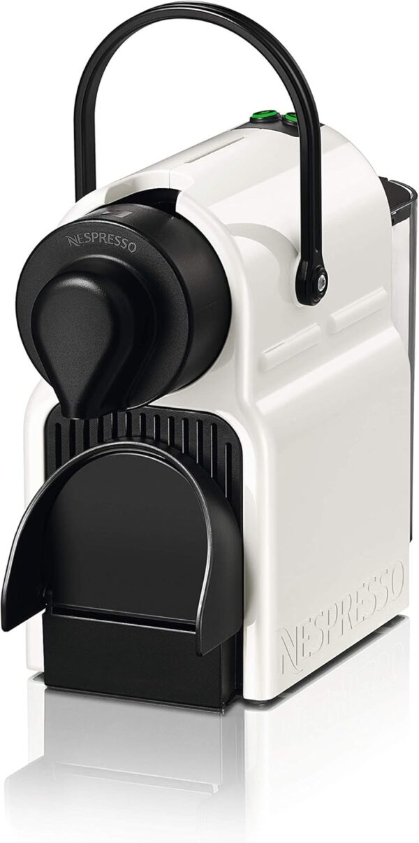 Machine Nespresso Inissia blanche – Machine Espresso 19 bars – Compacte & rapide L’Excellence de l’Extraction espresso 19 bars Machine Nespresso Inissia blanche – Machine Espresso 19 bars – Compacte & rapide