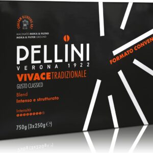 â Pellini N.42 Tradizionale â CaffĂš Macinato per Moka Offerte italiane da Amazon cafĂ© 3Ă250 g â Pellini N.42 Tradizionale â CaffĂš Macinato per Moka