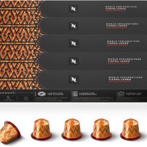 Vienna Lungo Décaffeinato Nespresso – Décaféiné – 50 capsules – Torréfaction légère café : couleur café, que j'aime ta couleur café café décaféiné premium Vienna Lungo Décaffeinato Nespresso - Décaféiné – 50 capsules – Torréfaction légère