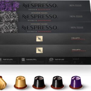 Assortiment décaféiné – Nespresso Décaféiné – 50 capsules – Ristretto, Volluto, Arpeggio café : couleur café, que j'aime ta couleur café arpeggio decaffeinato Assortiment décaféiné - Nespresso Décaféiné – 50 capsules – Ristretto, Volluto, Arpeggio