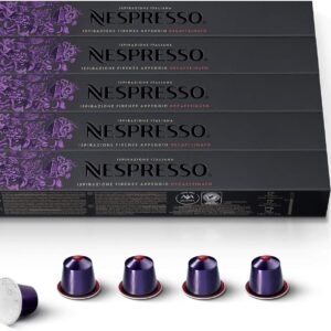Nespresso Arpeggio Decaffeinato – 50 capsules – Intensité 9 – Espresso corsé café : couleur café, que j'aime ta couleur café café cacao nespresso Nespresso Arpeggio Decaffeinato – 50 capsules – Intensité 9 – Espresso corsé