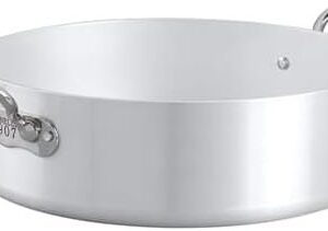 Pentole Agnelli Ligne 110 – Casserole Basse Ø 28 cm Aluminium 5 mm, Induction, Deux Poignées Agnelli Agnelli 28 cm Pentole Agnelli Ligne 110 – Casserole Basse Ø 28 cm Aluminium 5 mm, Induction, Deux Poignées