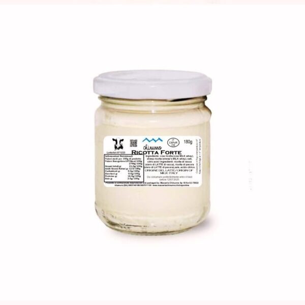 Ricotta Forte Pugliese – Chinunno | Spécialité des Pouilles | Fromage Fermenté Piquant Fromages & Spécialités Laitières du Mezzogiorno Ricotta Forte Pugliese – Chinunno | Spécialité des Pouilles | Fromage Fermenté Piquant