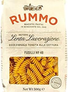 Rummo Fusilli n°48 – Lot 12 × 500 g | Pâtes italiennes Lenta Lavorazione
