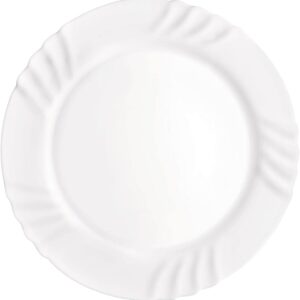 Assiette plate 32 cm – Verre opale trempé | Bormioli Rocco / Arc International | Blanche marque Bormioli Rocco arcopal blanc Assiette plate 32 cm – Verre opale trempé | Bormioli Rocco / Arc International | Blanche