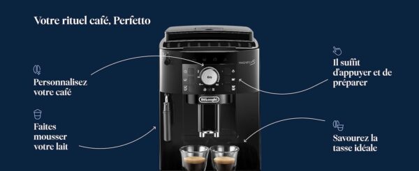 4e83efea-c4ce-4043-bcd1-cf719e7d057e.__CR0,0,2928,1200_PT0_SX1464_V1___ De’Longhi Magnifica S – Machine à Café Automatique Espresso & Cappuccino 1450W