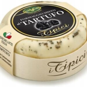 Caciotta Mixte à la Truffe – Fromage italien artisanal Trevalli Fromages & Spécialités Laitières du Mezzogiorno caciotta trevalli Caciotta Mixte à la Truffe – Fromage italien artisanal Trevalli