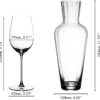 RIEDEL Veritas – 4 verres Riesling/Zinfandel + Carafe Moselle | Cristal premium la marque reidel carafe moselle riedel 35 RIEDEL Veritas – 4 verres Riesling/Zinfandel + Carafe Moselle | Cristal premium