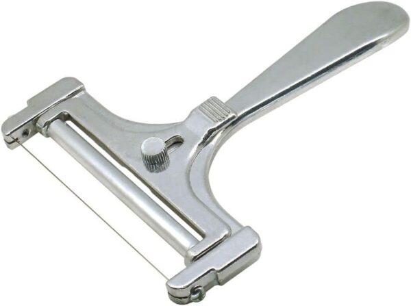 51EiRxxAG9L._AC_SL1200_ Coupe‑Fromage Spécial Raclette Fackelmann – Aluminium & Fil Inox | Tranches Réglables