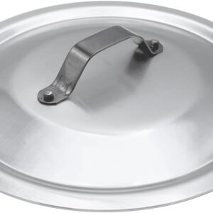Pentole Agnelli ALMA12932 couvercle rond lourd 32 cm inox avec pont – compatible poêles et sauteuses Agnelli accessoire batterie cuisine Pentole Agnelli ALMA12932 couvercle rond lourd 32 cm inox avec pont – compatible poêles et sauteuses