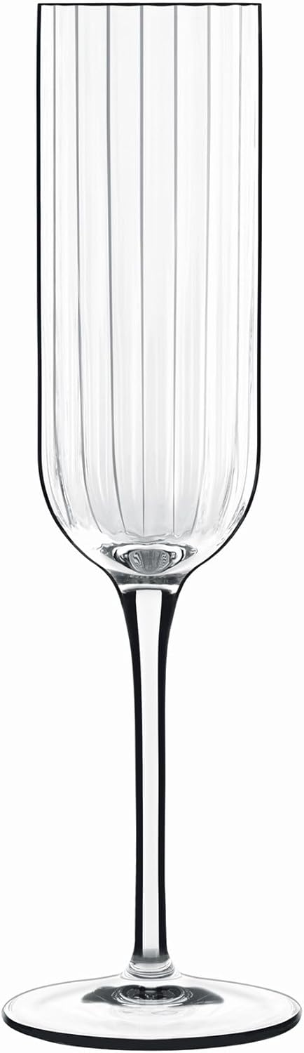 Luigi Bormioli Bach – Lot de 4 flûtes à champagne 21 cl | Cristal ultra‑transparent | Design élancé marque Luigi Bormioli flûtes champagne 21 cl 9 Luigi Bormioli Bach – Lot de 4 flûtes à champagne 21 cl | Cristal ultra‑transparent | Design élancé