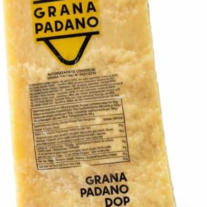 Grana Padano DOP – 750 g | Fromage italien affiné 10 mois – Salumi Pasini Fromages & Spécialités Laitières du Mezzogiorno Fromage à râper italien Grana Padano DOP – 750 g | Fromage italien affiné 10 mois – Salumi Pasini