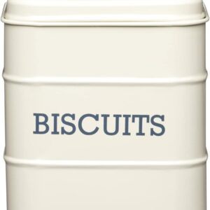 KitchenCraft Living Nostalgia – Boîte à biscuits hermétique 14,5 × 19 cm | Antique Cream | Vintage | KitchenCraft biscuit jar cream KitchenCraft Living Nostalgia – Boîte à biscuits hermétique 14,5 × 19 cm | Antique Cream | Vintage |