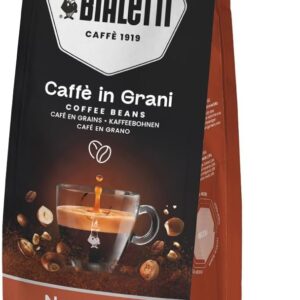 Bialetti Esperto Grani Noisette – Café en Grains 1 kg | Arôme Noisette – Mélange Arabica/Robusta