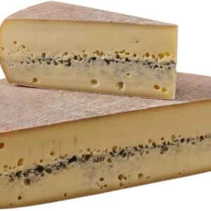 Morbier AOP Fermier – 1 kg | Lait Cru | Affinage 5–6 Mois | Fromage du Haut‑Doubs