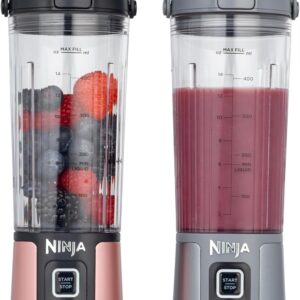 Ninja Blast – Pack 2 Blenders Portables 530 ml | Sans fil, USB‑C, smoothies & shakes partout Ninja marque américaine amazon ninja blast Ninja Blast – Pack 2 Blenders Portables 530 ml | Sans fil, USB‑C, smoothies & shakes partout