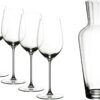 RIEDEL Veritas – 4 verres Riesling/Zinfandel + Carafe Moselle | Cristal premium la marque reidel carafe moselle riedel 21 RIEDEL Veritas – 4 verres Riesling/Zinfandel + Carafe Moselle | Cristal premium