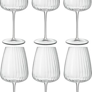Bormioli Luigi Speakeasies – Lot de 6 verres à vin rouge 70 cl | Cristal haute technologie | Verre sonore supérieur marque Luigi Bormioli bormioli luigi speakeasies Bormioli Luigi Speakeasies – Lot de 6 verres à vin rouge 70 cl | Cristal haute technologie | Verre sonore supérieur