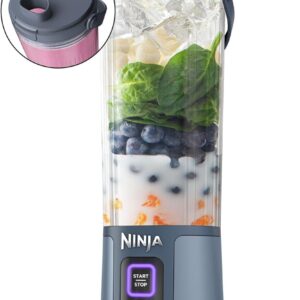 Ninja Blast Bleu denim – Blender Portable 530 ml | Sans fil, USB‑C, smoothies & shakes nomades Ninja marque américaine amazon ninja blast Ninja Blast Bleu denim – Blender Portable 530 ml | Sans fil, USB‑C, smoothies & shakes nomades