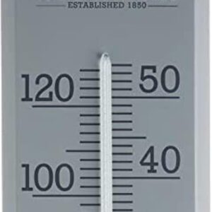 KitchenCraft Living Nostalgia – Thermomètre mural métal 50 cm | Gris vintage | Celsius & Fahrenheit KitchenCraft décoration murale rétro KitchenCraft Living Nostalgia – Thermomètre mural métal 50 cm | Gris vintage | Celsius & Fahrenheit