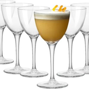 Bormioli Rocco Novecento Nick & Nora – Lot 6 verres 15,5 cl | Verres à cocktail élégants | Made in Italy marque Bormioli Rocco bormioli rocco nick nora Bormioli Rocco Novecento Nick & Nora – Lot 6 verres 15,5 cl | Verres à cocktail élégants | Made in Italy