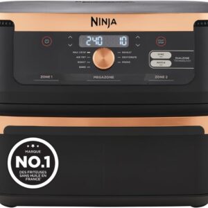 Ninja Foodi FlexDrawer – 10,4 L | Dual Zone & MegaZone, cuisson rapide et familiale Ninja marque américaine air fryer dual zone Ninja Foodi FlexDrawer – 10,4 L | Dual Zone & MegaZone, cuisson rapide et familiale