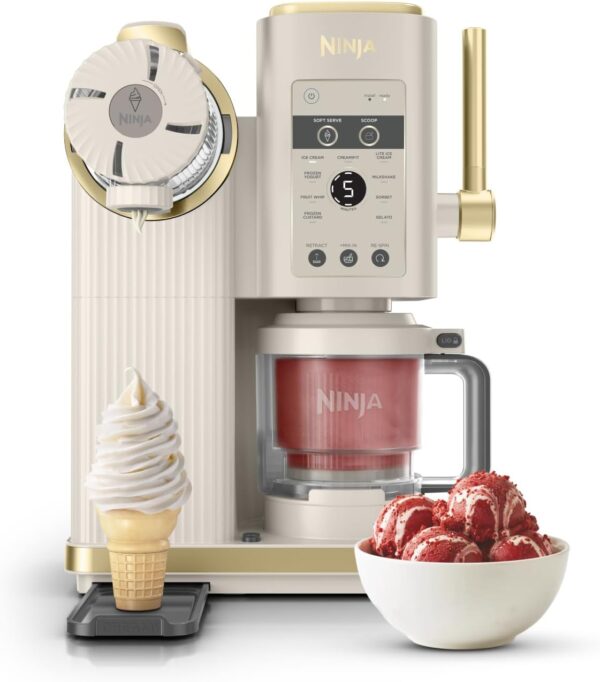 Ninja CREAMi Scoop & Swirl – 13-en-1 Stone | Glaces italiennes, gelato & desserts maison