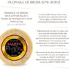 Fromage de brebis semi-affiné 2,3 kg – Manchego artisanal Saleta
