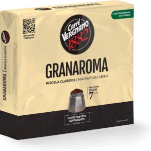Caffè Vergnano Granaroma – Café Moulu 4 × 250 g, Torréfaction Foncée & Arômes Intenses L’art de vivre chez Amazon France café arômes épicés Caffè Vergnano Granaroma – Café Moulu 4 × 250 g, Torréfaction Foncée & Arômes Intenses