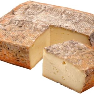 Taleggio AOP Fermier – 1/2 Pièce ±1 kg | Lait Cru | Fromage Italien Crémeux & Croûte Lavée