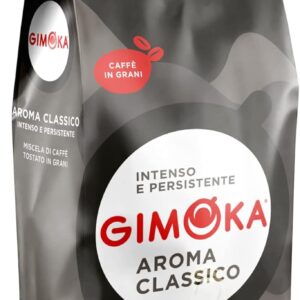 Gimoka Classico – Café en Grains 1 kg, Intensité 10, Torréfaction Moyenne café : couleur café, que j'aime ta couleur café arabica robusta gimoka Gimoka Classico – Café en Grains 1 kg, Intensité 10, Torréfaction Moyenne