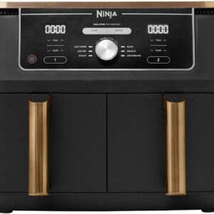 Ninja Foodi MAX Dual Zone – 9,5 L | Friteuse à air double tiroir, rapide & familiale Ninja marque américaine air fryer double zone Ninja Foodi MAX Dual Zone – 9,5 L | Friteuse à air double tiroir, rapide & familiale