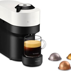 Nespresso Vertuo POP YY4889FD – Machine à café compacte | 5 tailles – Centrifusion – Blanche