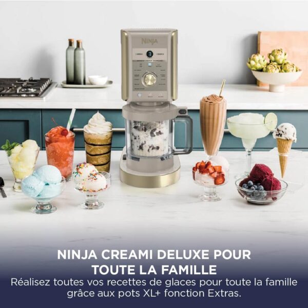 Ninja CREAMi Scoop & Swirl – 13-en-1 Stone | Glaces italiennes, gelato & desserts maison
