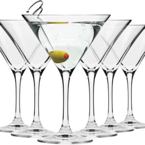 Krosno – Verres à Martini 240 ml (lot de 6) | Cristal sans plomb | Collection Avant‑Garde | Lave‑vaisselle la marque : Krosno avant‑garde cristal Krosno – Verres à Martini 240 ml (lot de 6) | Cristal sans plomb | Collection Avant‑Garde | Lave‑vaisselle