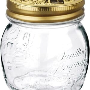 Bormioli Rocco Quattro Stagioni – Lot 12 bocaux 250 ml | Verre épais | Confitures & conserves marque Bormioli Rocco bocaux chutney Bormioli Rocco Quattro Stagioni – Lot 12 bocaux 250 ml | Verre épais | Confitures & conserves