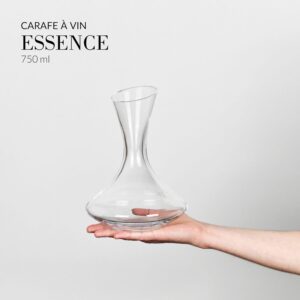 Krosno – Carafe à vin 750 ml | Cristal sans plomb | Collection Avant‑Garde | Soufflée à la main la marque : Krosno carafe avant garde 750 ml Krosno – Carafe à vin 750 ml | Cristal sans plomb | Collection Avant‑Garde | Soufflée à la main