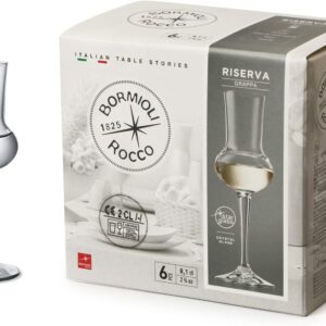 Bormioli Rocco Riserva – Lot 6 verres à Grappa 80 ml | Verres digestif | Made in Italy marque Bormioli Rocco bormioli rocco grappa Bormioli Rocco Riserva – Lot 6 verres à Grappa 80 ml | Verres digestif | Made in Italy