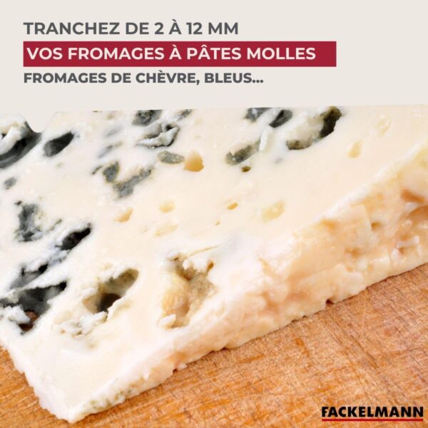 71CHZjUfbfL._AC_SL1200_ Coupe‑Fromage Spécial Raclette Fackelmann – Aluminium & Fil Inox | Tranches Réglables