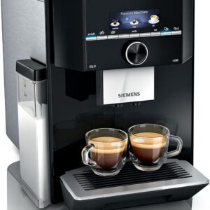 Siemens EQ.9 Plus s300 – Machine à Café Automatique | 11 Recettes – Broyeur Céramique – 2,3 L