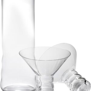 RIEDEL O Martini – Set 2 verres + carafe en cristal | Design sans pied moderne